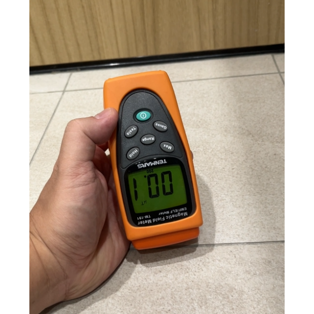 warmtiles電地暖電磁波測試